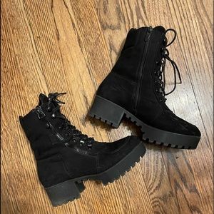 Combat boots from Nasty Gal